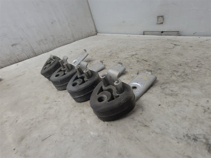 2005 CORVETTE SET OF 4 EXHAUST MUFFLER HANGERS BRACKETS WITH RUBBER ISOLATORS. 34137 - image 4