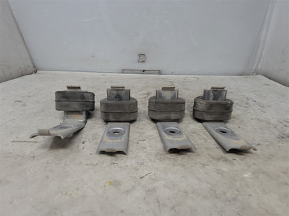 2005 CORVETTE SET OF 4 EXHAUST MUFFLER HANGERS BRACKETS WITH RUBBER ISOLATORS. 34137 - image 6