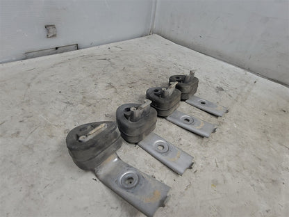 2005 CORVETTE SET OF 4 EXHAUST MUFFLER HANGERS BRACKETS WITH RUBBER ISOLATORS. 34137 - image 7