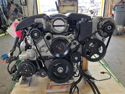 2005 CORVETTE LS2 6.0L ENGINE DROP OUT 52K W/ACCYS, WIRING, ECM, PEDAL 34141 - image 3