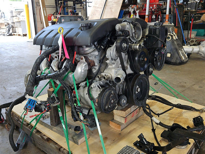 2005 CORVETTE LS2 6.0L ENGINE DROP OUT 52K W/ACCYS, WIRING, ECM, PEDAL 34141 - image 5