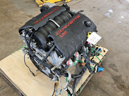 2005 CORVETTE LS2 6.0L ENGINE DROP OUT 52K W/ACCYS, WIRING, ECM, PEDAL 34141 - image 8