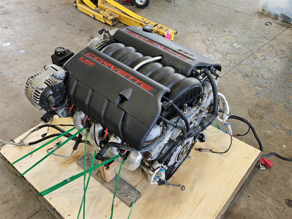 2005 CORVETTE LS2 6.0L ENGINE DROP OUT 52K W/ACCYS, WIRING, ECM, PEDAL 34141 - image 13