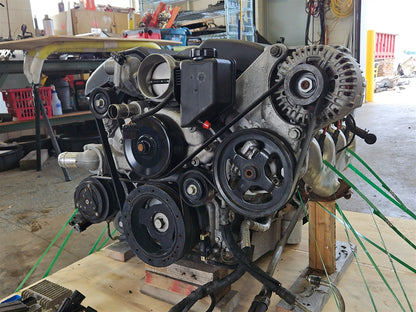 2005 CORVETTE LS2 6.0L ENGINE DROP OUT 52K W/ACCYS, WIRING, ECM, PEDAL 34141 - image 20