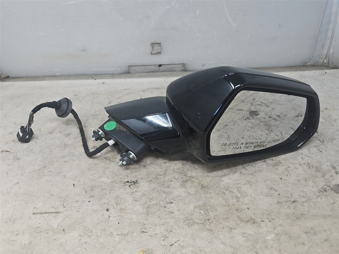 2016 CAMARO RH SIDE VIEW MIRROR HEATED BLACK 8555 / GBA 34149 - image 1