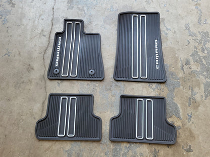 2016 CAMARO OEM GM FRONT AND REAR ALL WEATHER FLOOR MATS 34152 - image 1