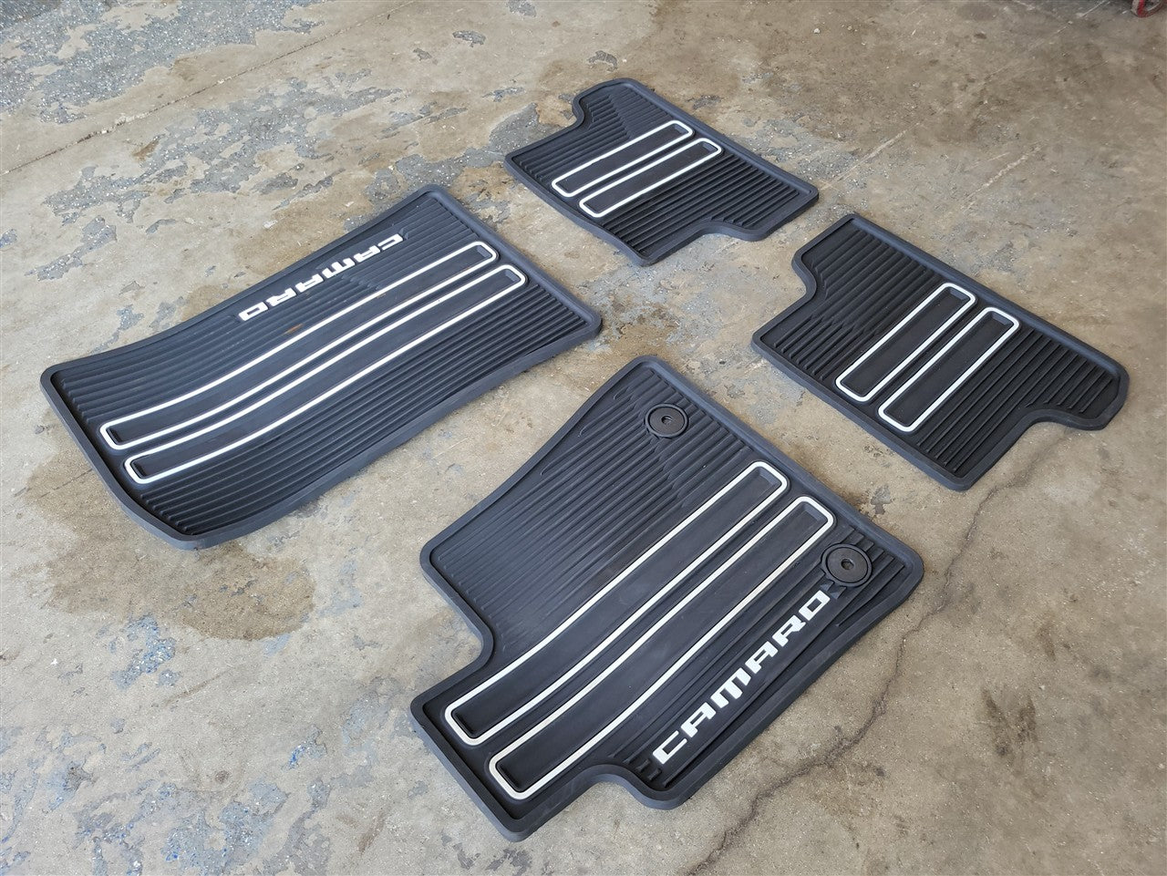 2016 CAMARO OEM GM FRONT AND REAR ALL WEATHER FLOOR MATS 34152 - image 7