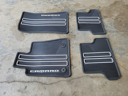 2016 CAMARO OEM GM FRONT AND REAR ALL WEATHER FLOOR MATS 34152 - image 8
