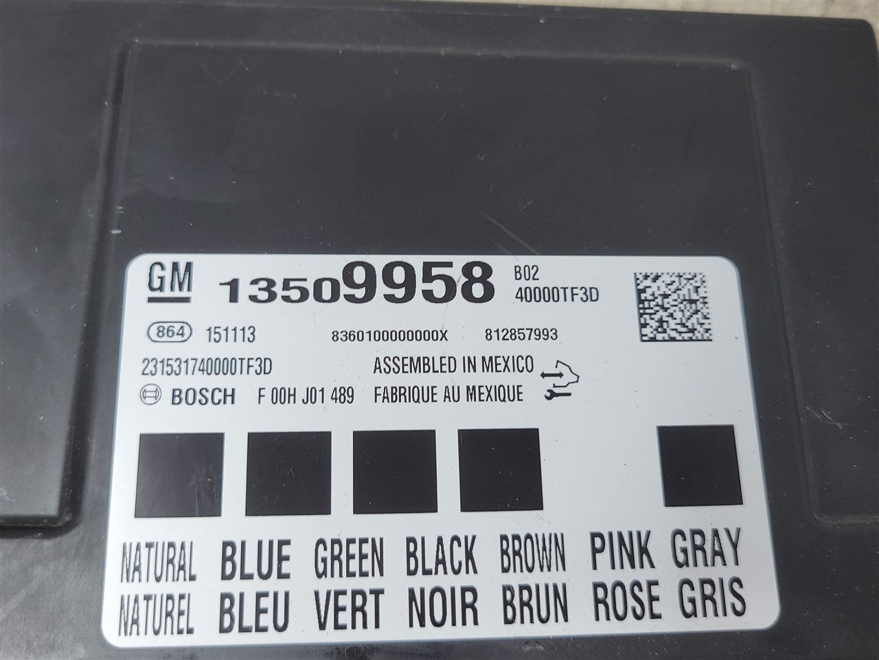 2016 CAMARO 13509958 BCM BODY CONTROL MODULE 34157 - image 8