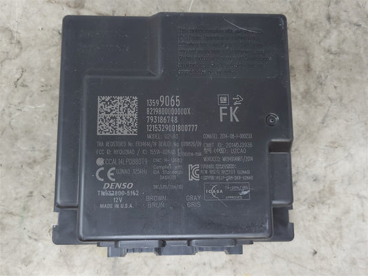2016 CAMARO KEYLESS ENTRY THEFT MODULE 13599065 34165 - image 1