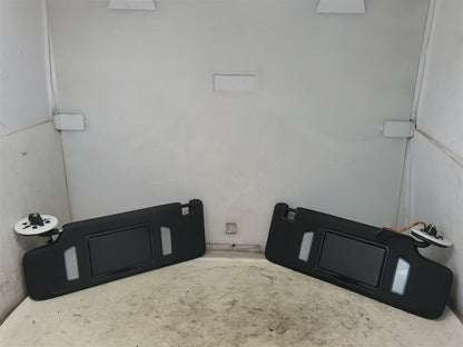2016 CAMARO LIGHTED SUN VISORS PAIR LH RH BLACK 34167 - image 1