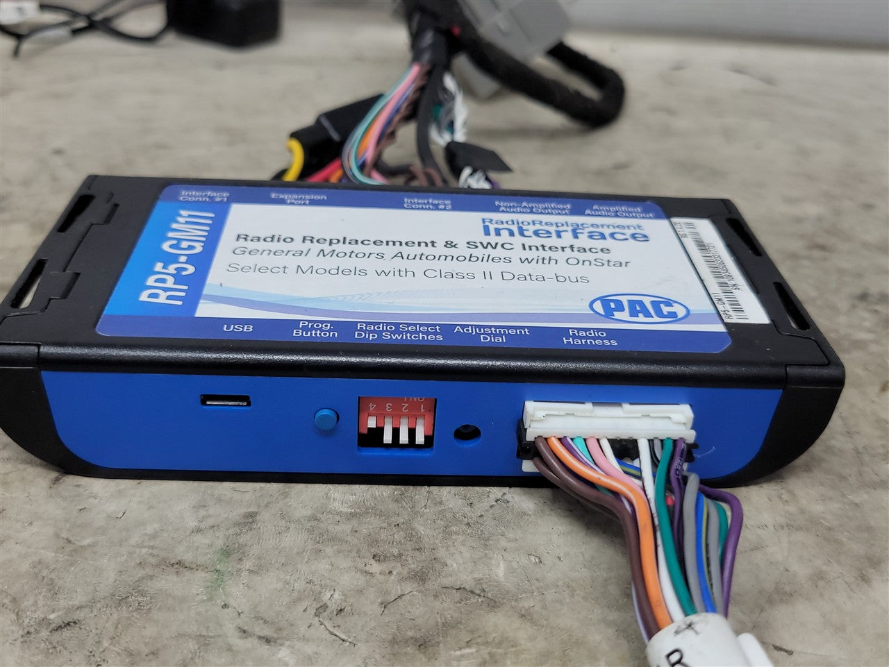 2005 CORVETTE PAC RP5-GM11 RADIO GM CLASS II DATA BUS WIRING HARNESS INTERFACE 34175 - image 11