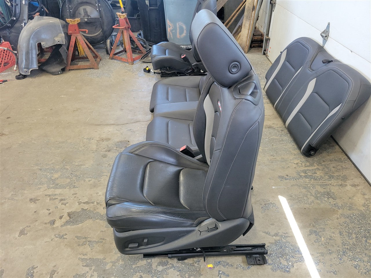 2016 CAMARO FRONT & REAR LEATHER SEATS 34236 - image 5