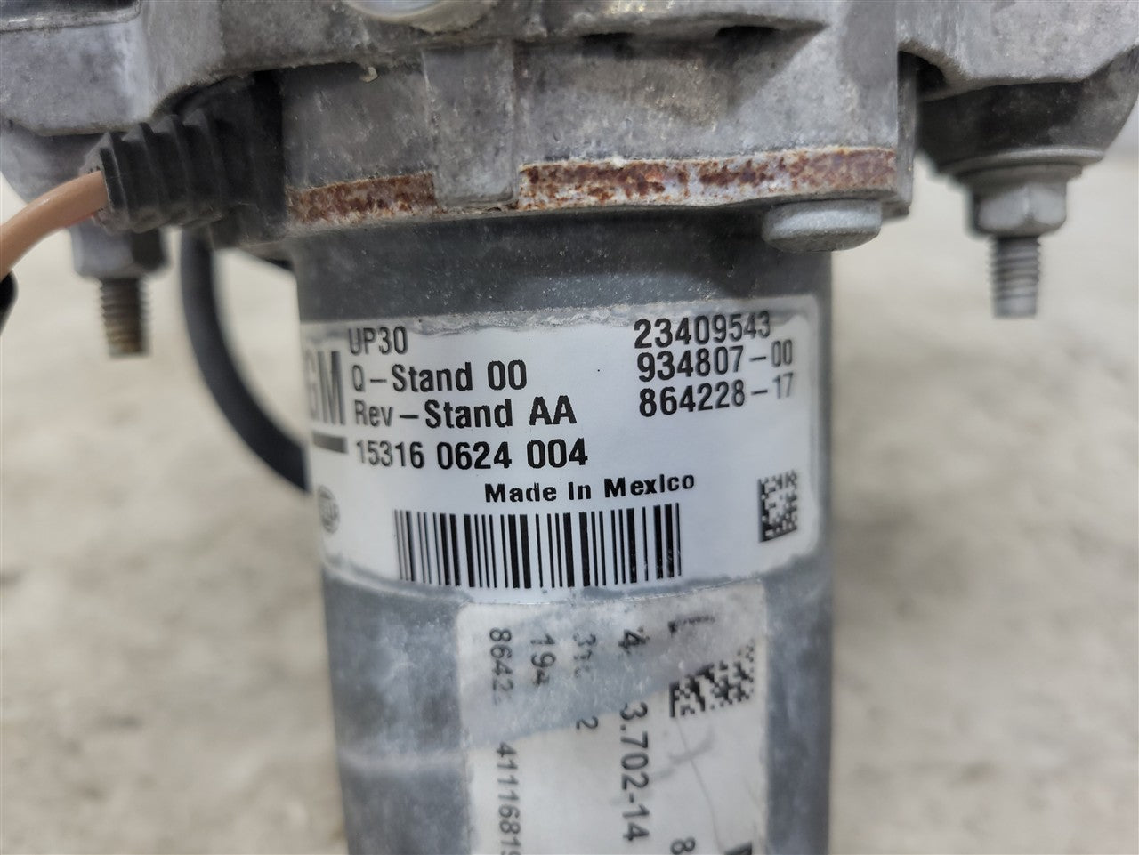 2016 CAMARO OEM BRAKE VACUUM PUMP 23409543 41K 34242 - image 9