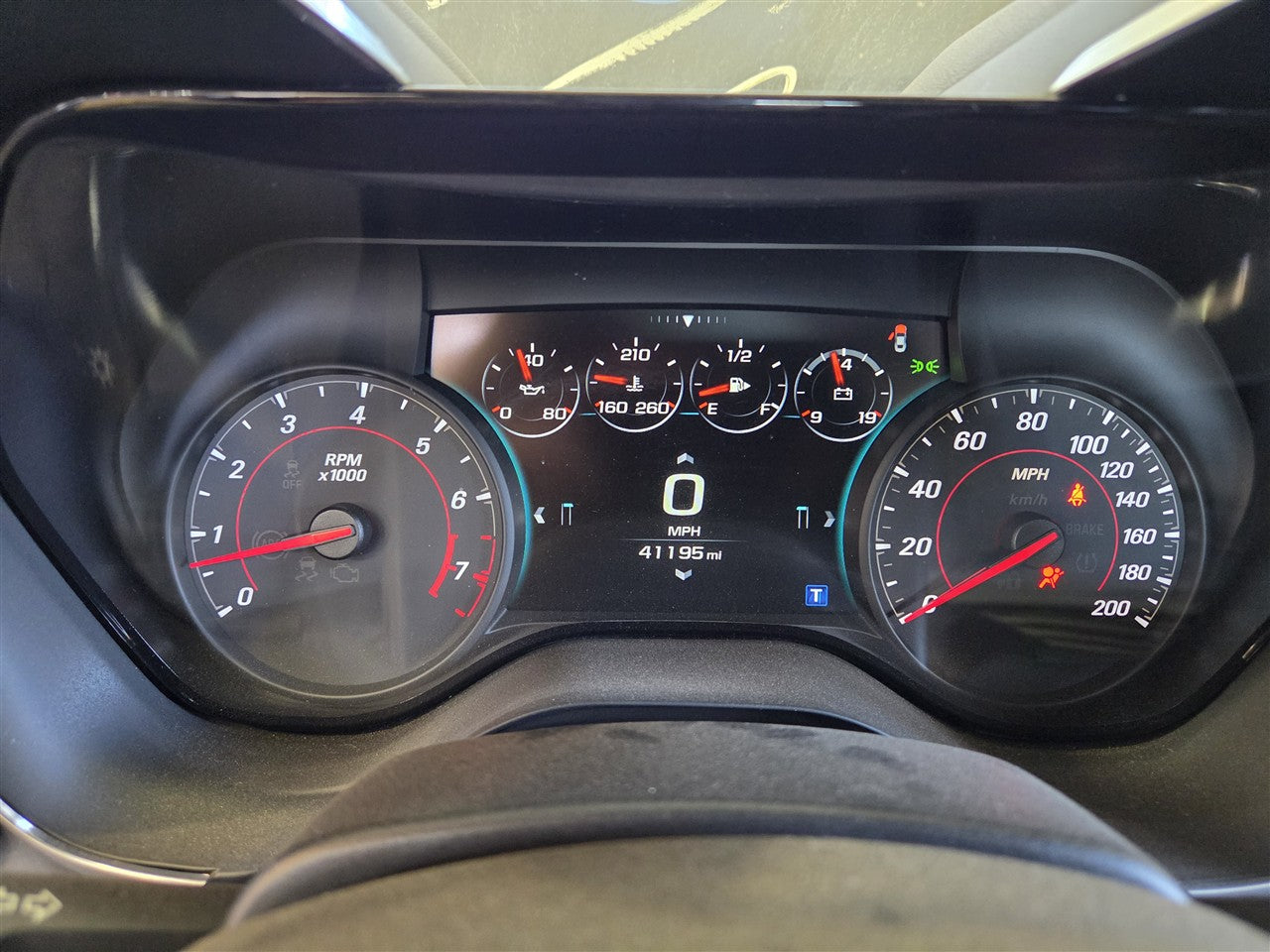 2016 CAMARO SPEEDOMETER CLUSTER 41K 84055876 34257 - image 14