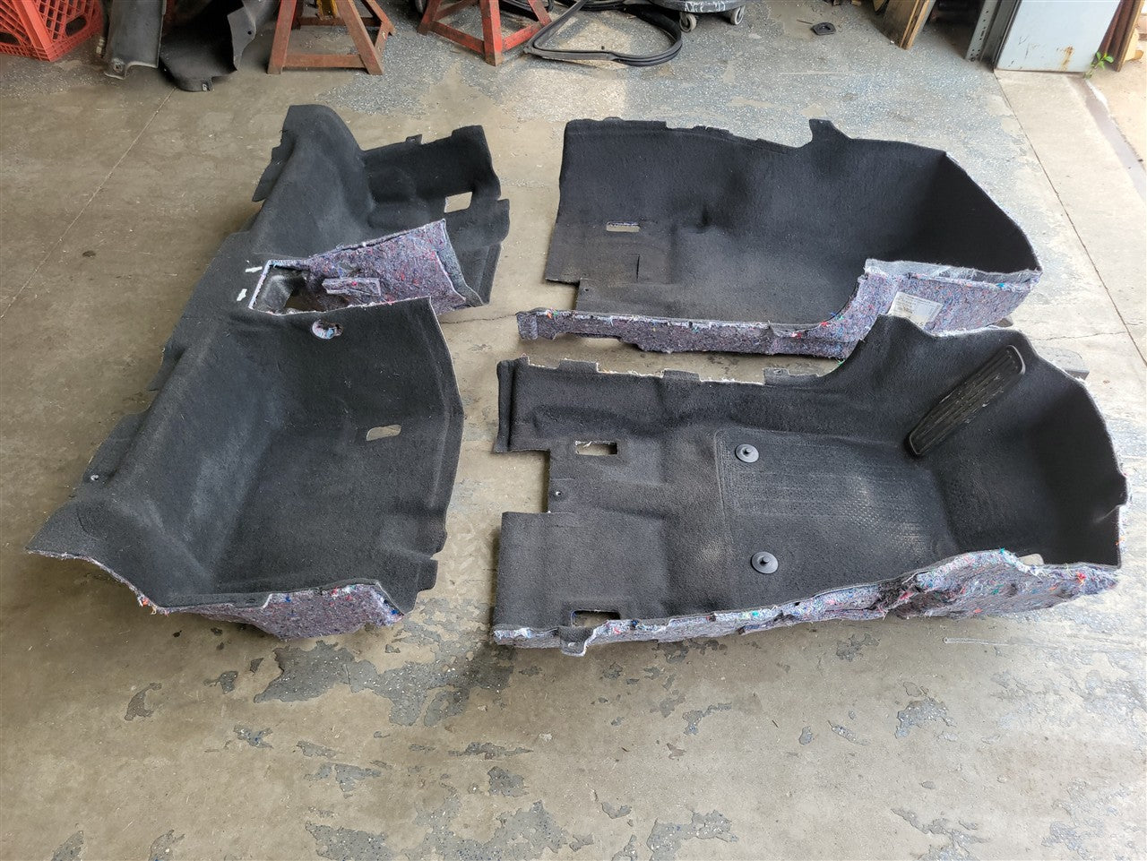 2016 CAMARO FRONT & REAR CARPET COUPE BLACK 34258 - image 3
