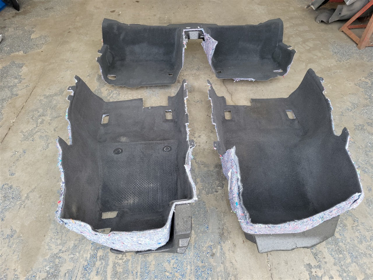 2016 CAMARO FRONT & REAR CARPET COUPE BLACK 34258 - image 4