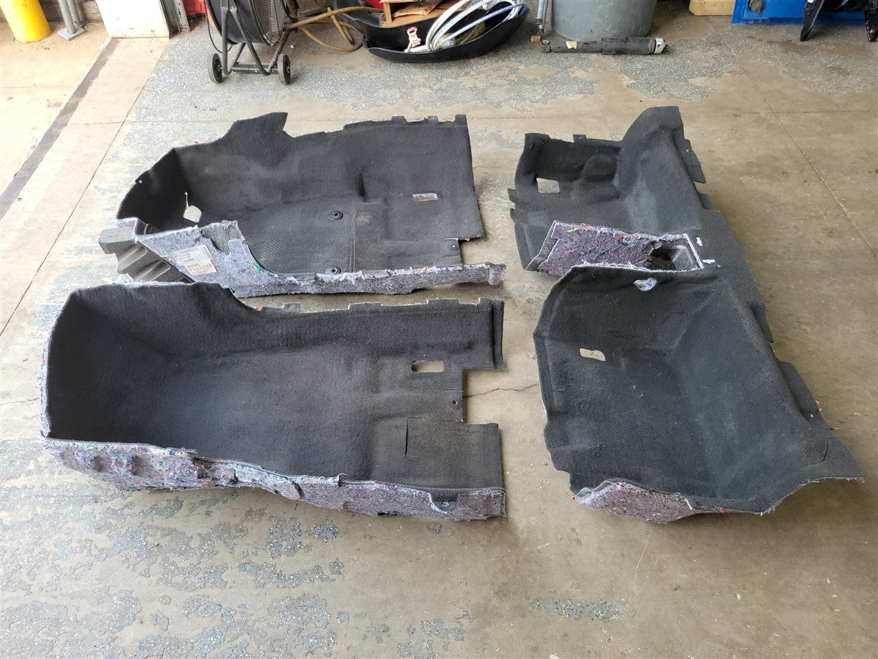 2016 CAMARO FRONT & REAR CARPET COUPE BLACK 34258 - image 5