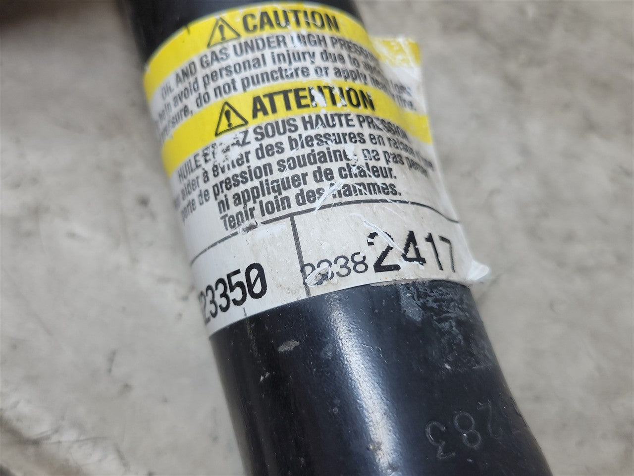2016 CAMARO RH PASSENGER REAR SHOCK ABSORBER 23382417 41K MILES 34263 - image 12