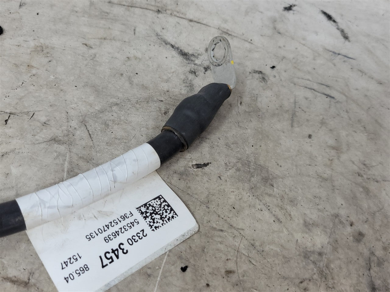 2016 CAMARO NEGATIVE GROUND BATTERY CABLE IN TRUNK 84063682 34264 - image 8