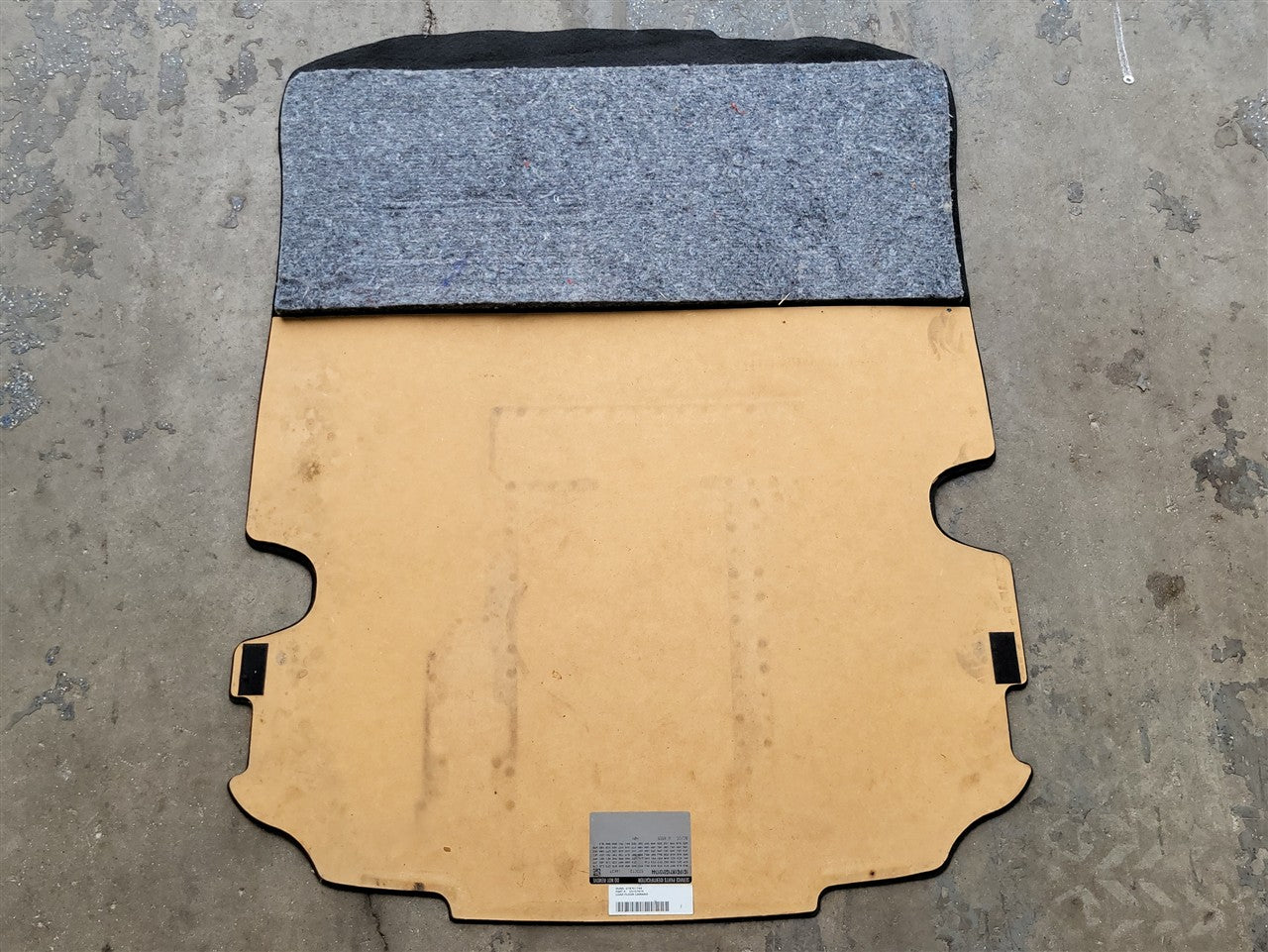 2016 CAMARO REAR TRUNK FLOOR CARPET SPARE COVER 34265 - image 6