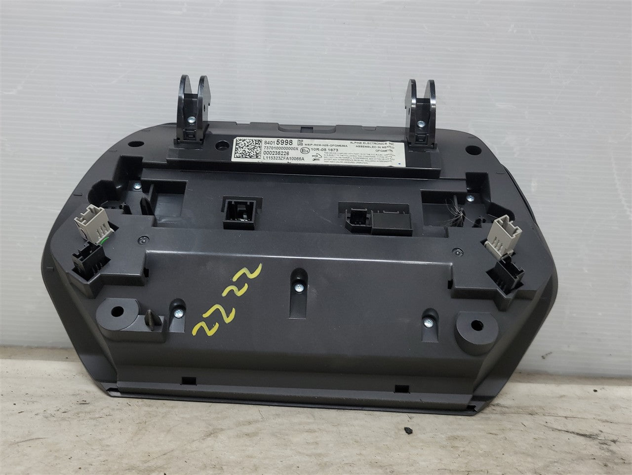 2016 CAMARO 8.0" RADIO DISPLAY SCREEN 84015998 34266 - image 6
