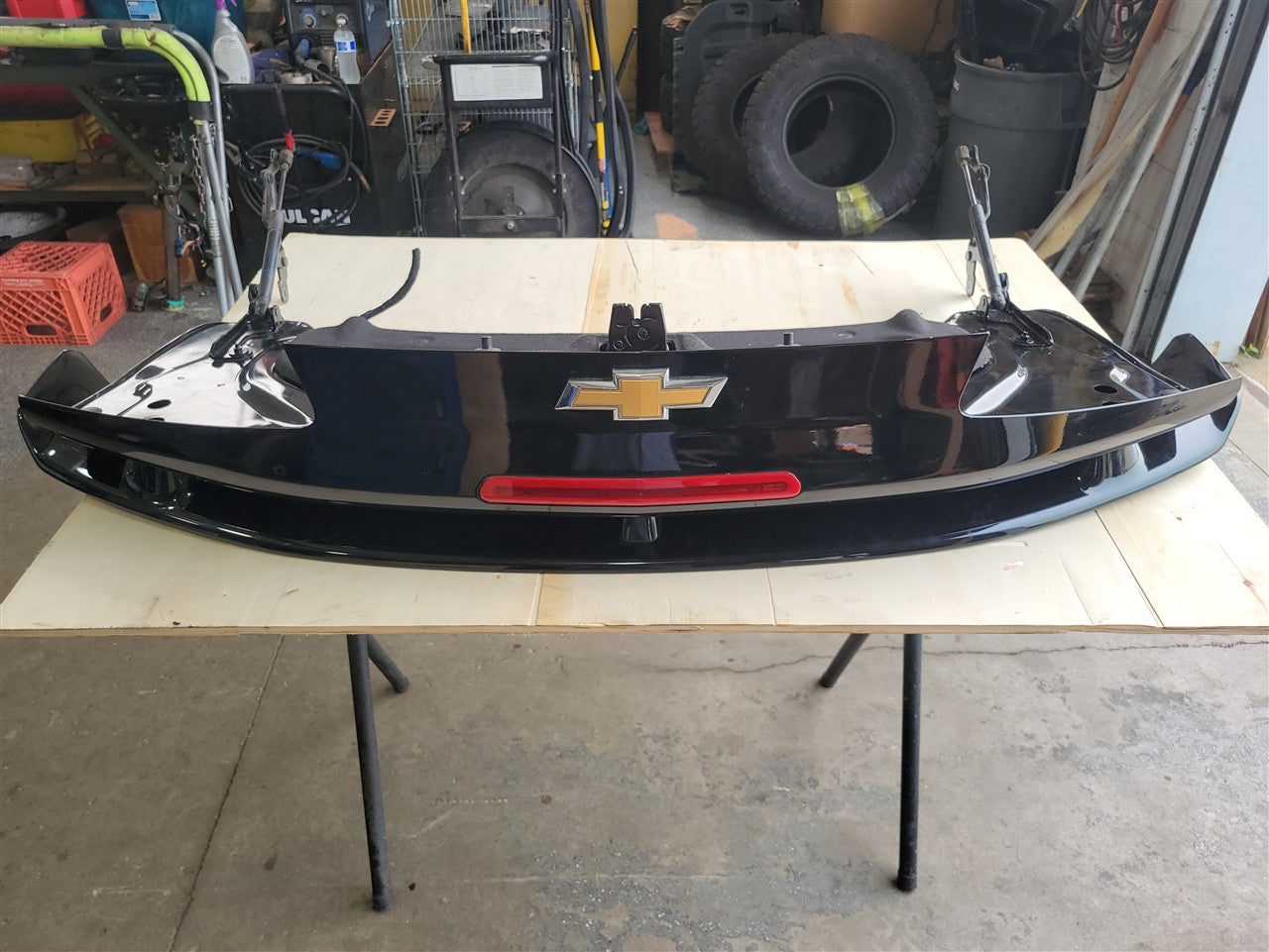 2016 CAMARO DECKLID W/SS SPOILER BLACK GBA 000 34280 - image 14