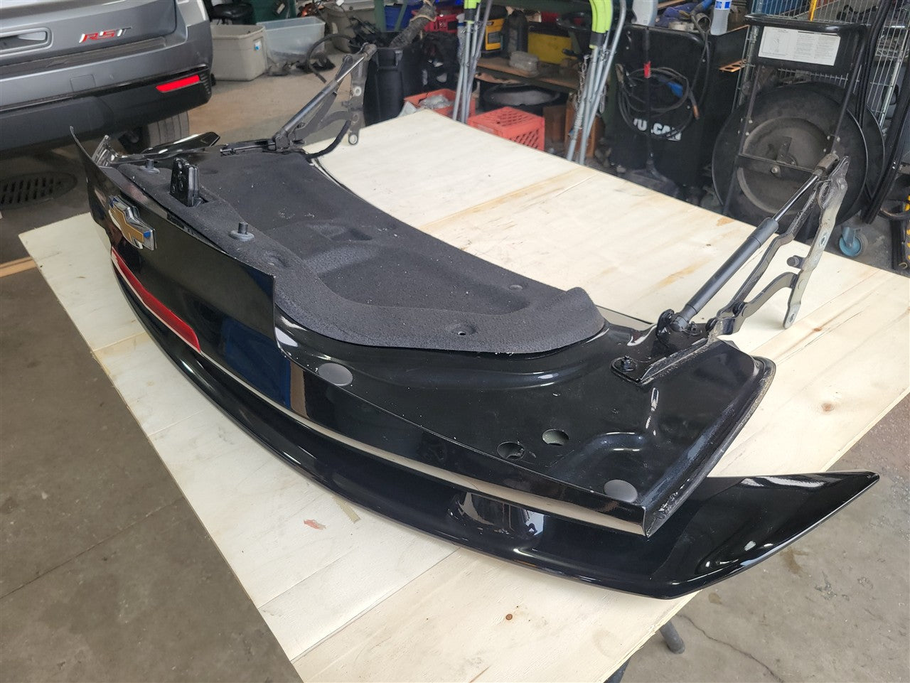 2016 CAMARO DECKLID W/SS SPOILER BLACK GBA 000 34280 - image 15