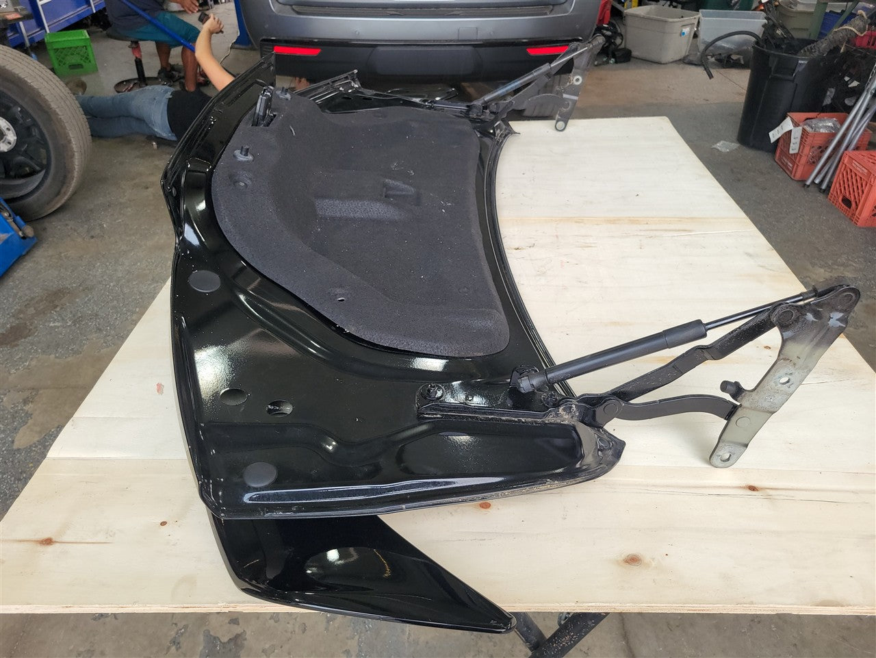 2016 CAMARO DECKLID W/SS SPOILER BLACK GBA 000 34280 - image 16