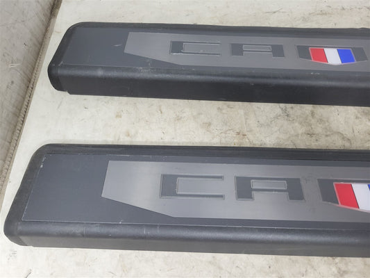 Used OEM 2016-2024 CAMARO LIGHTED DOOR SILL TRIM SCUFF PLATES DRIVER, actual item photo 2