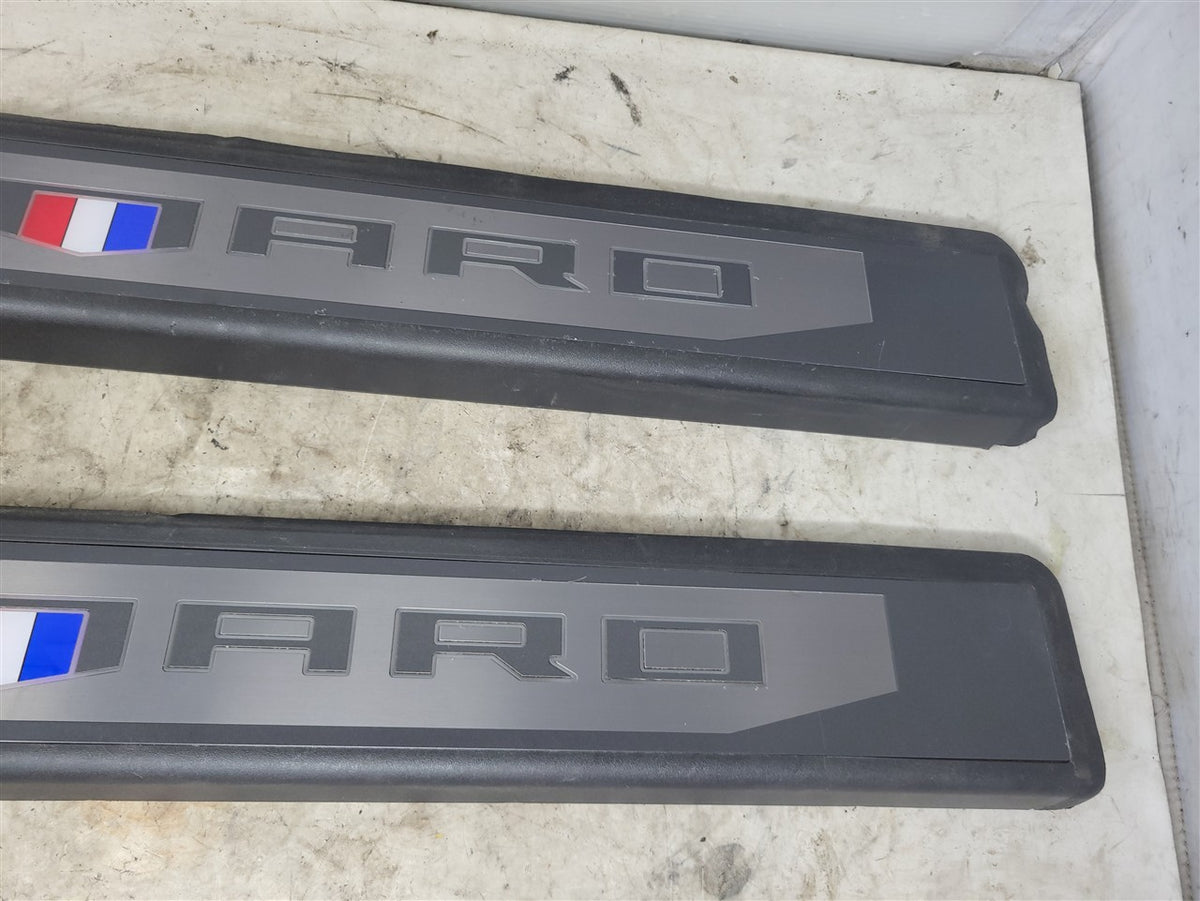 Used OEM 2016-2024 CAMARO LIGHTED DOOR SILL TRIM SCUFF PLATES DRIVER, actual item photo 3