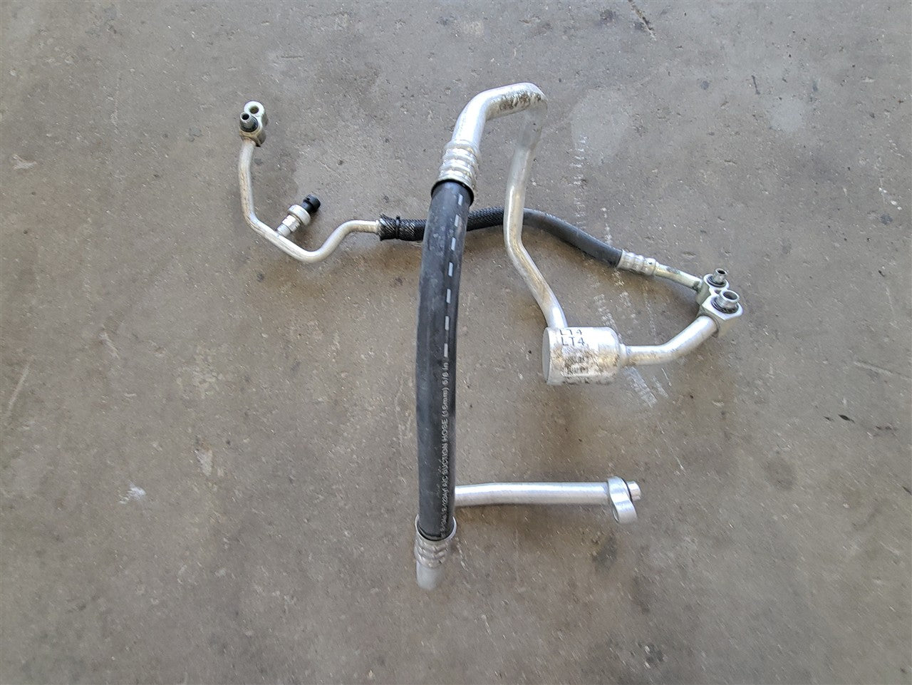 2016 CAMARO 6.2 AC COMPRESSOR SUCTION LINES HOSE 34306 - image 6