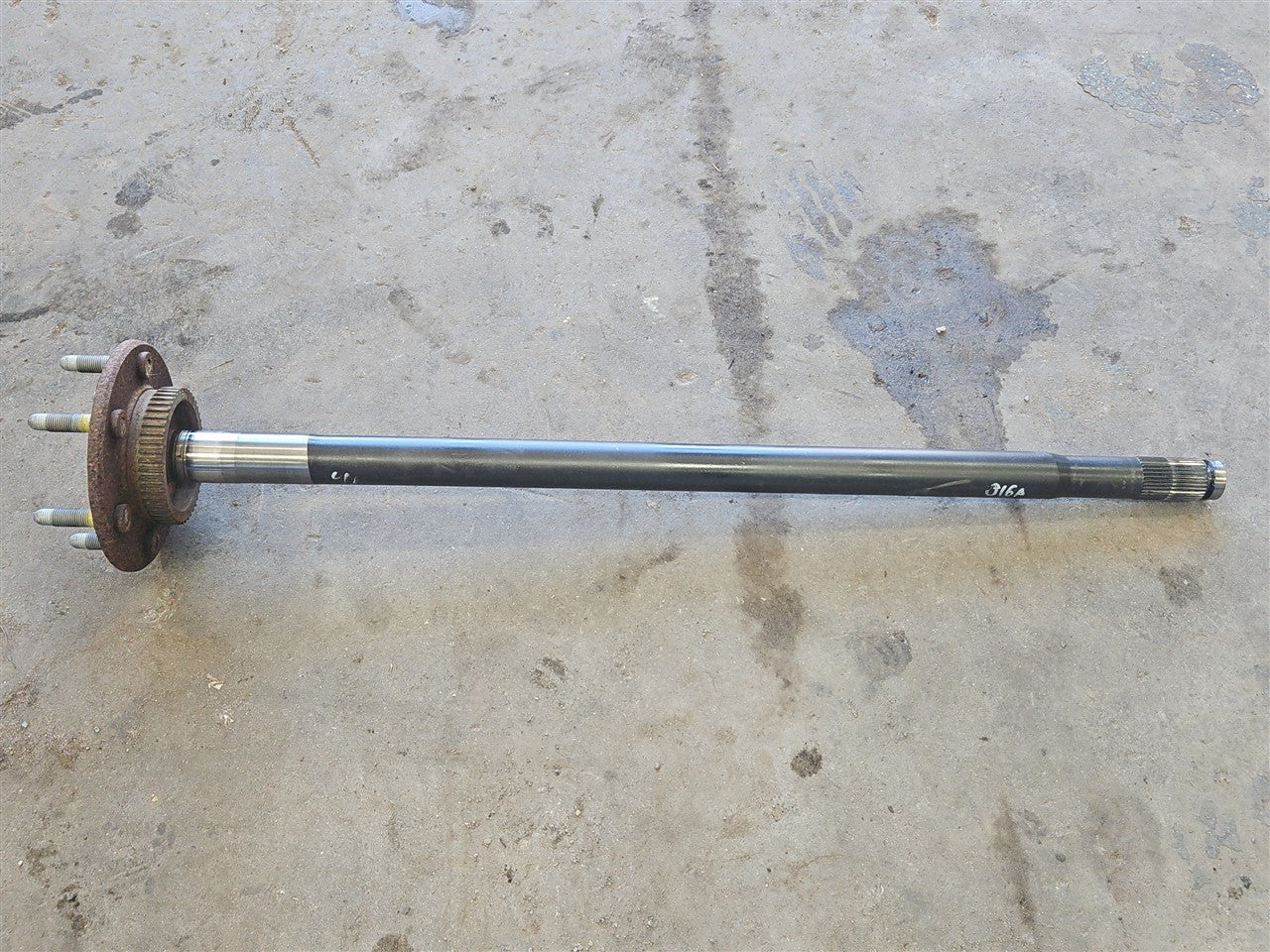 2023 SIERRA REAR AXLE SHAFT 9.75" RING GEAR 34332 - image 5