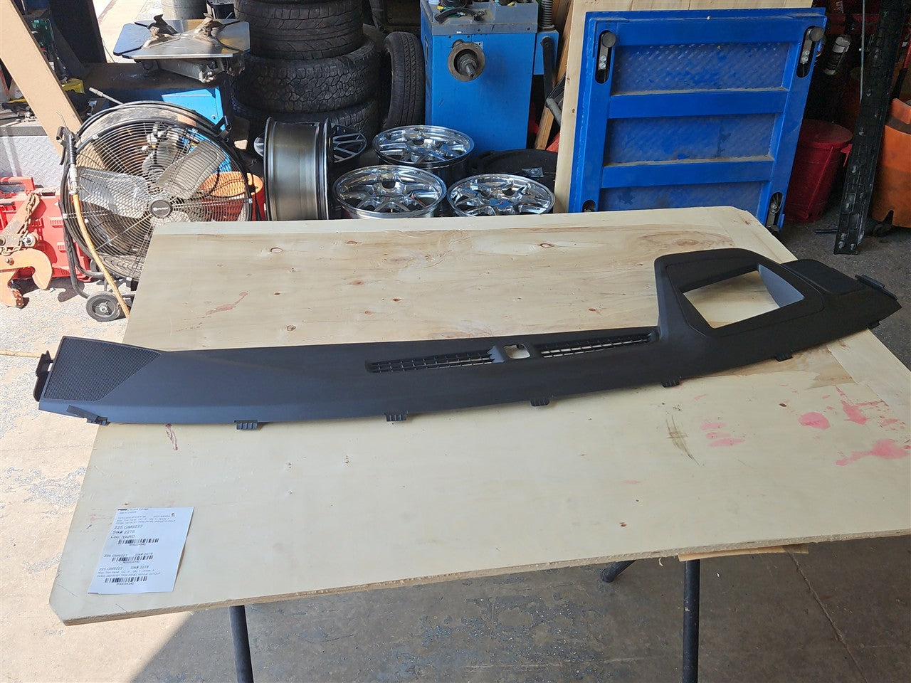 2023 SIERRA150 COWL DEFROST TRIM PANEL W/HUD CUTOUT 34340 - image 1