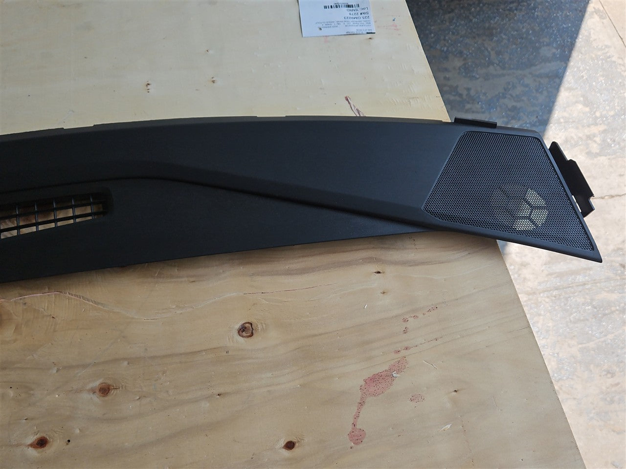 2023 SIERRA150 COWL DEFROST TRIM PANEL W/HUD CUTOUT 34340 - image 6