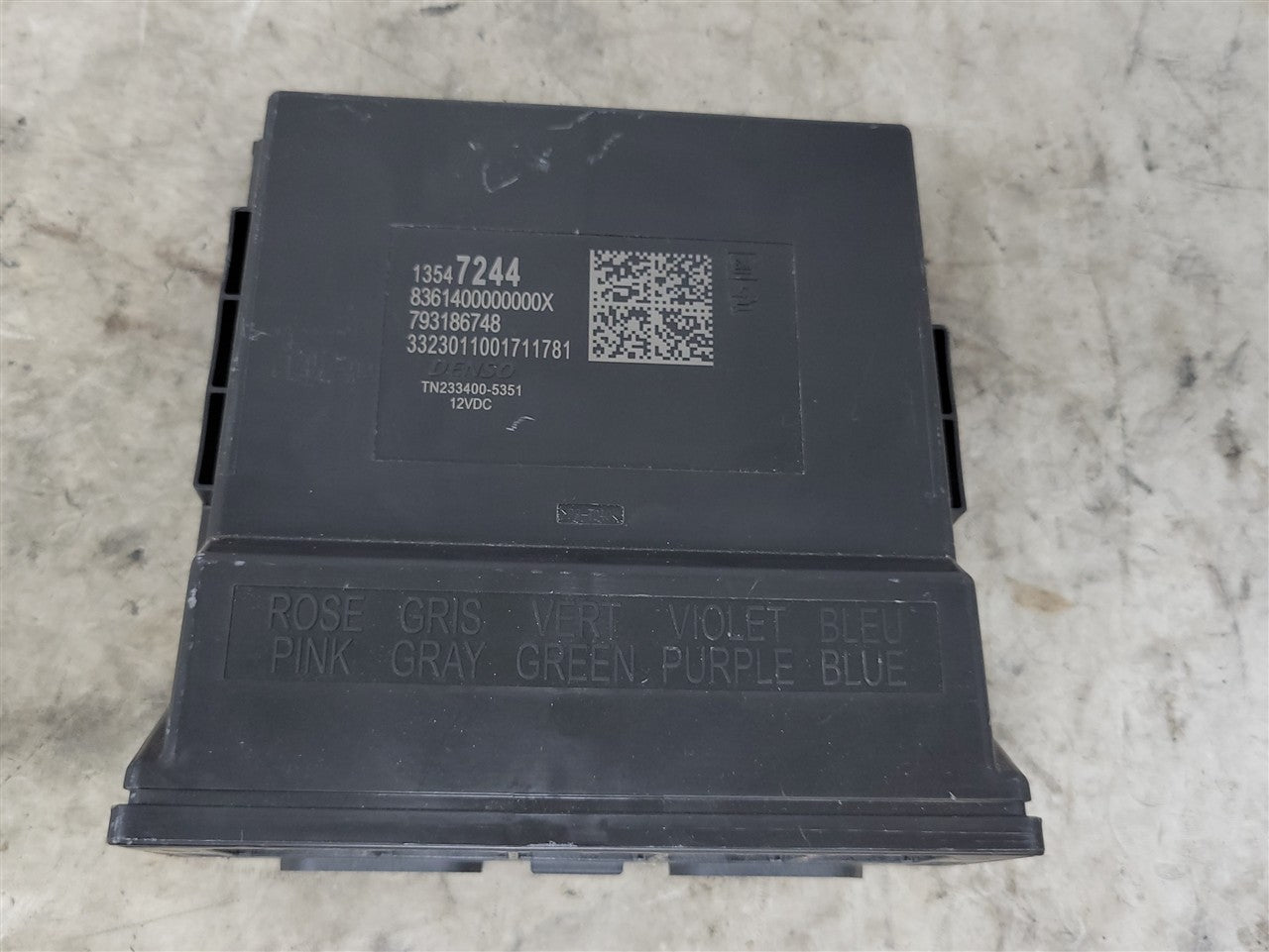 2023 SIERRA150 THEFT DETERRENT MODULE 13547244 34351 - image 1