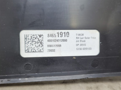 2023 SIERRA150 RH DASH LOWER FILL TRIM 84651910 34375 - image 9
