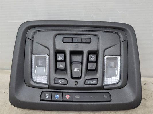 2023 SIERRA150 OVERHEAD CONSOLE BLACK W/HOMELINK 34376 - image 1
