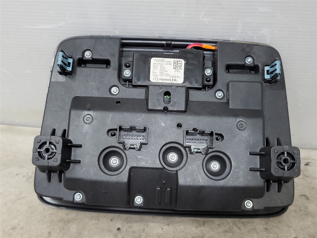 2023 SIERRA150 OVERHEAD CONSOLE BLACK W/HOMELINK 34376 - image 6