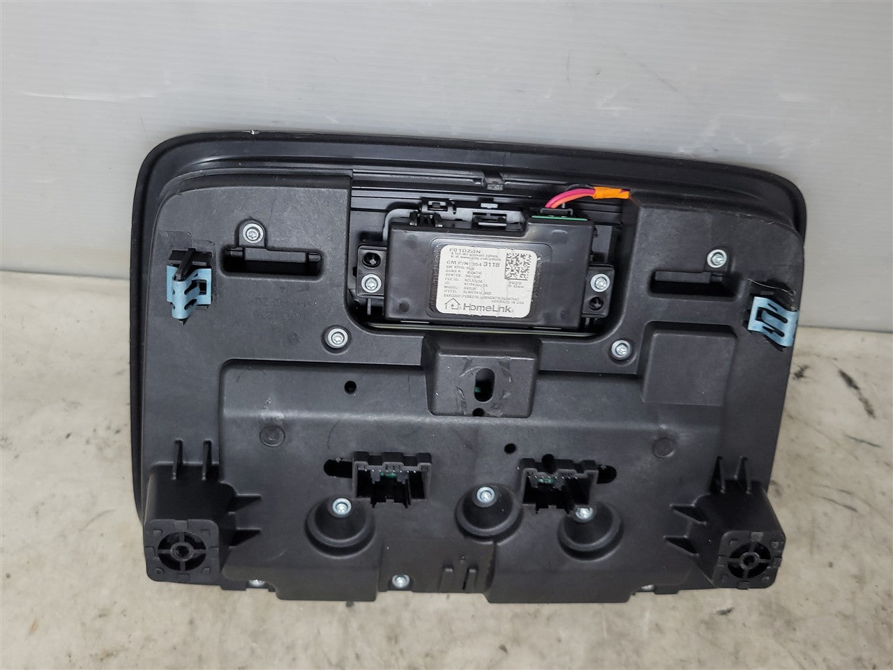 2023 SIERRA150 OVERHEAD CONSOLE BLACK W/HOMELINK 34376 - image 8