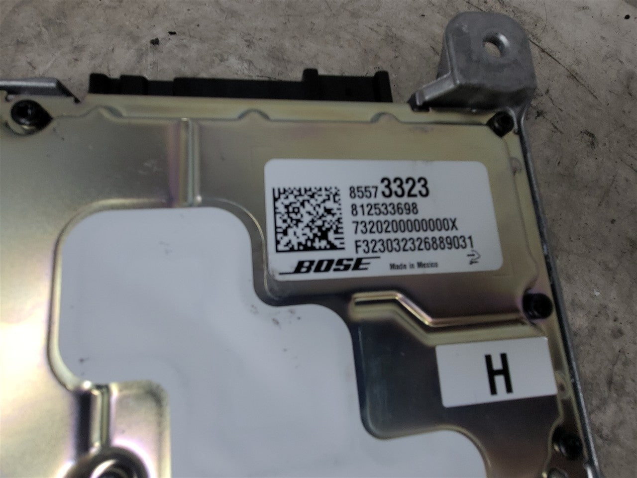 2023 SIERRA150 BOSE AMP RADIO AMPLIFIER 85573323 34379 - image 3