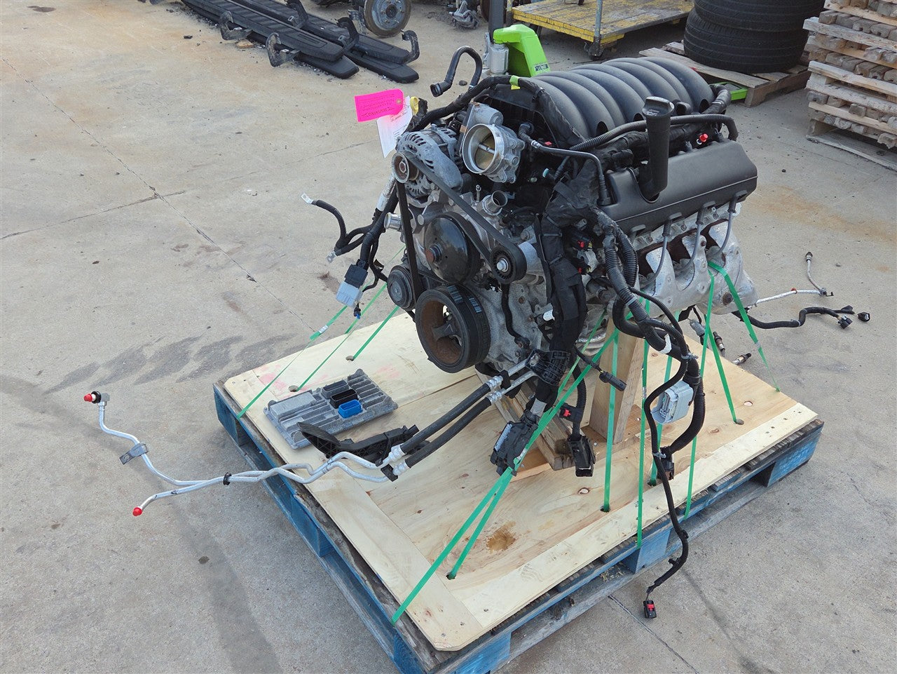 2023 SIERRA 6.2L L87 ENGINE DROP OUT 35K 34384 - image 3