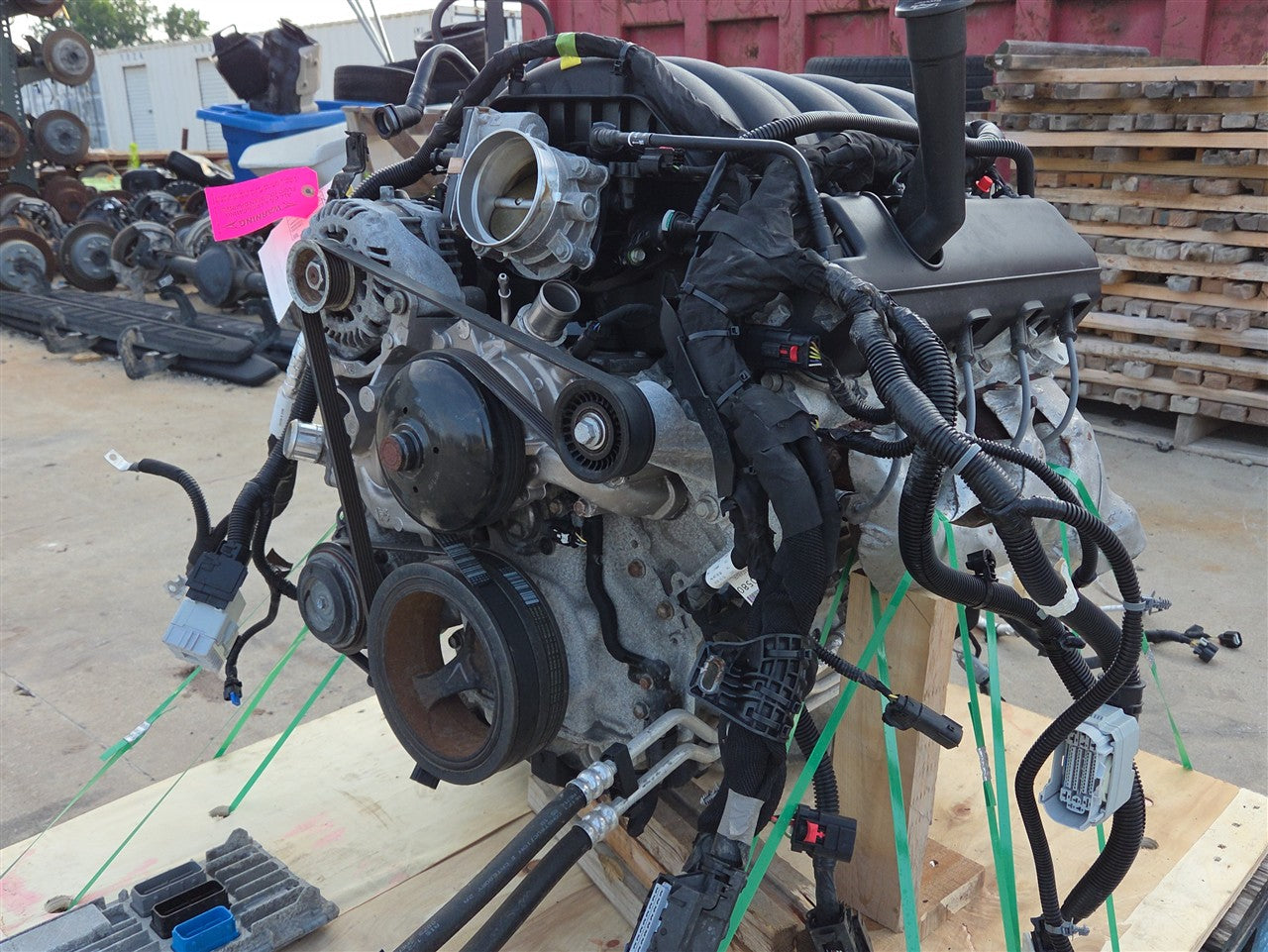 2023 SIERRA 6.2L L87 ENGINE DROP OUT 35K 34384 - image 4