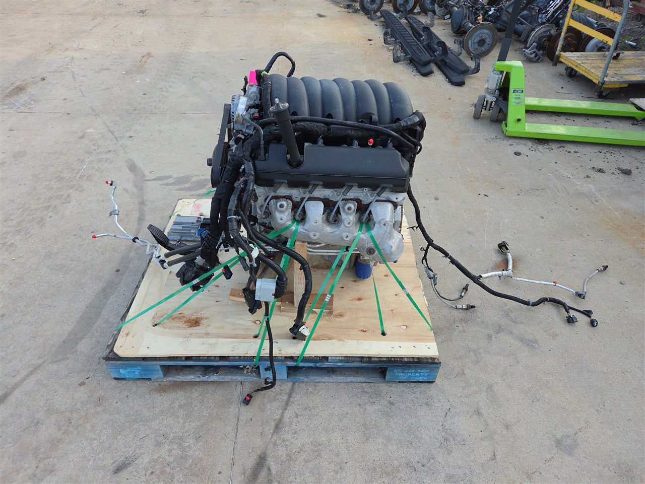 2023 SIERRA 6.2L L87 ENGINE DROP OUT 35K 34384 - image 5