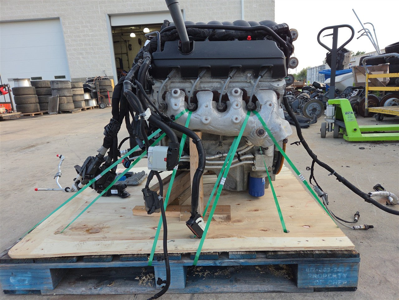 2023 SIERRA 6.2L L87 ENGINE DROP OUT 35K 34384 - image 6