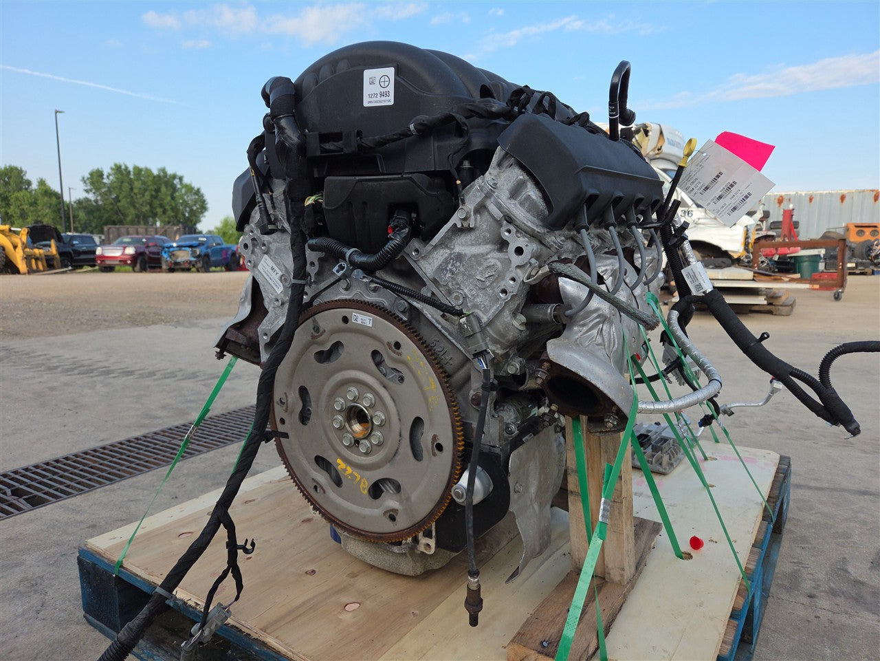 2023 SIERRA 6.2L L87 ENGINE DROP OUT 35K 34384 - image 12