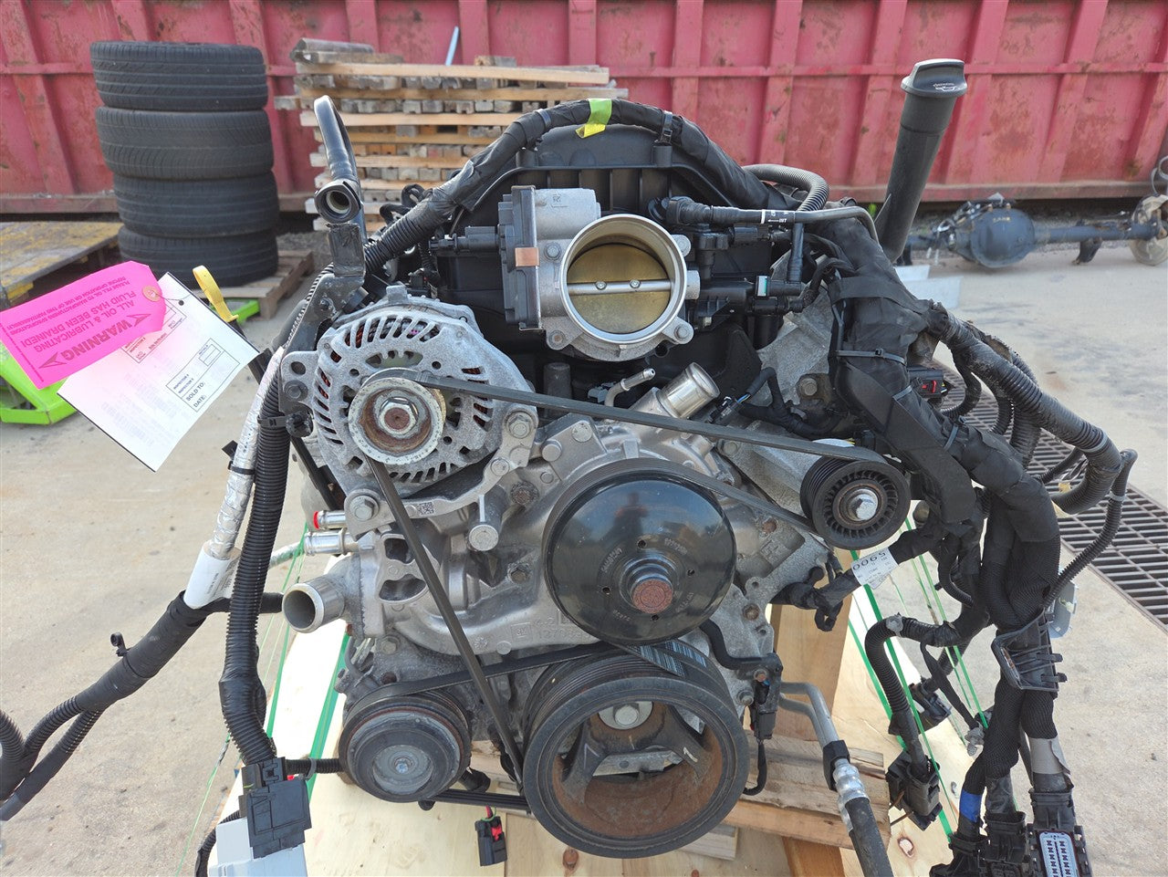 2023 SIERRA 6.2L L87 ENGINE DROP OUT 35K 34384 - image 16