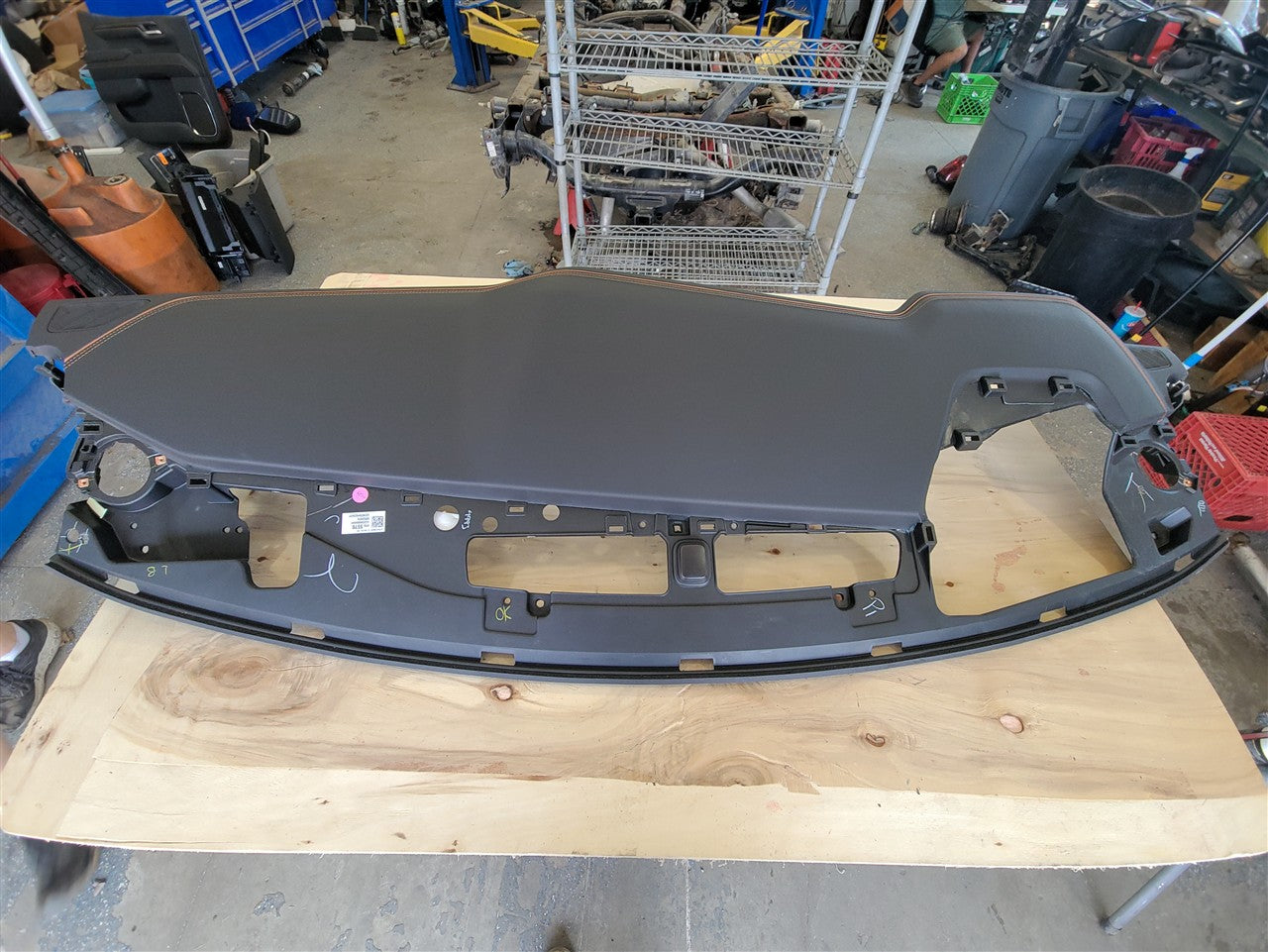 2023 SIERRA150 UPPER DASH PANEL DASHBOARD W/HUD CUTOUT 34385 - image 8
