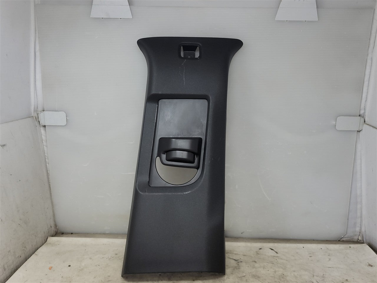 2023 SIERRA150 RH PASSENGER UPPER B PILLAR BLACK WITH SEAT BELT ADJUSTER 34392 - image 1
