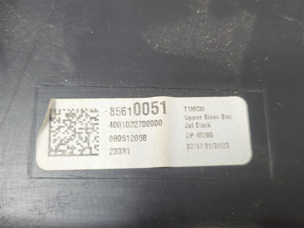 2023 SIERRA150 UPPER GLOVE BOX BLACK 85610051 34396 - image 12